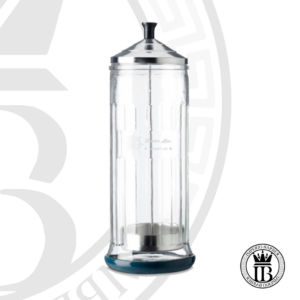 [BARBER LINE] JARRA BARBICIDE 1L FRASCO ESTERILIZADOR, DESINFECCIÓN UTENSILIOS